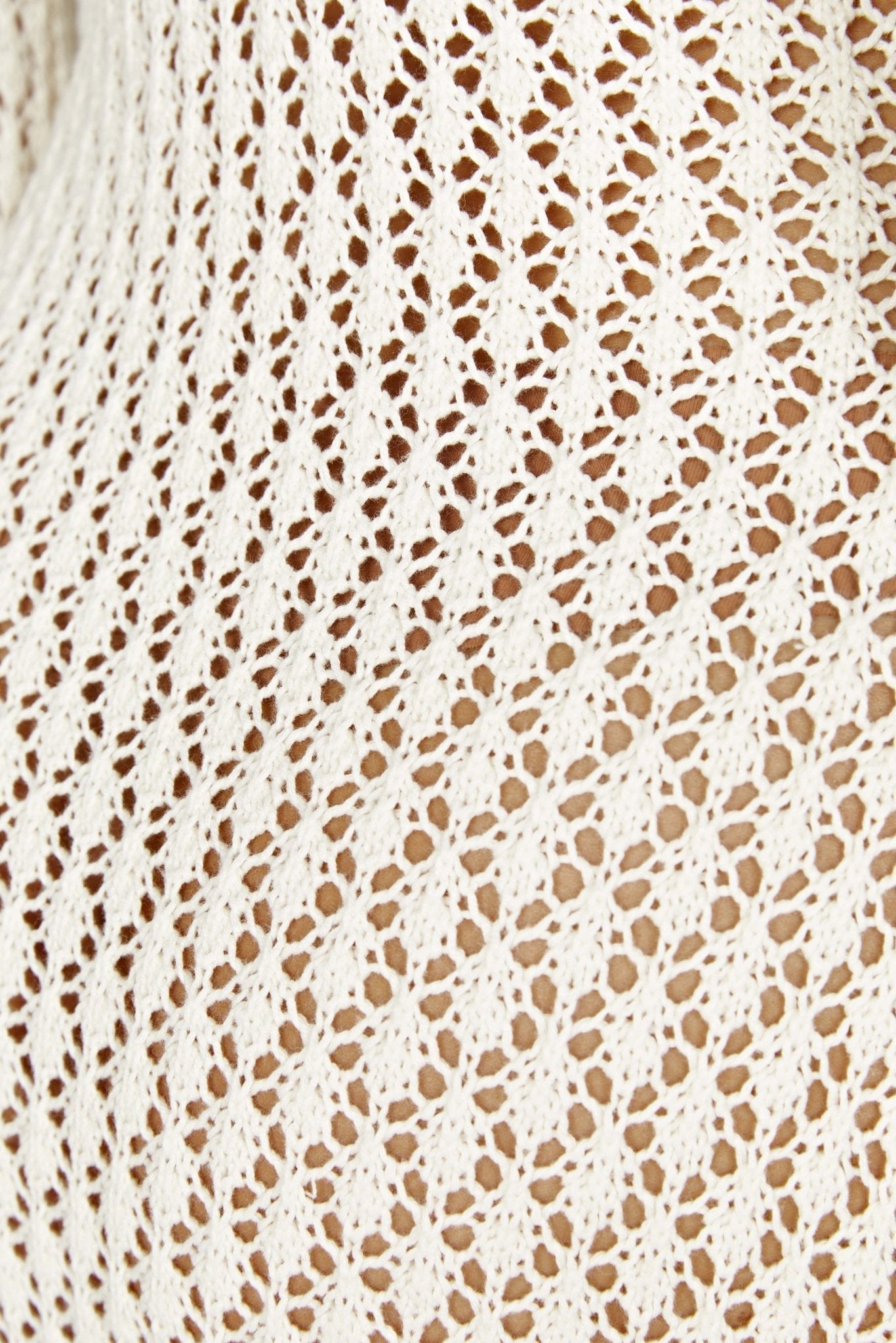 Zara™ | Mesh White Maxi Dress - ENVI - LONDON